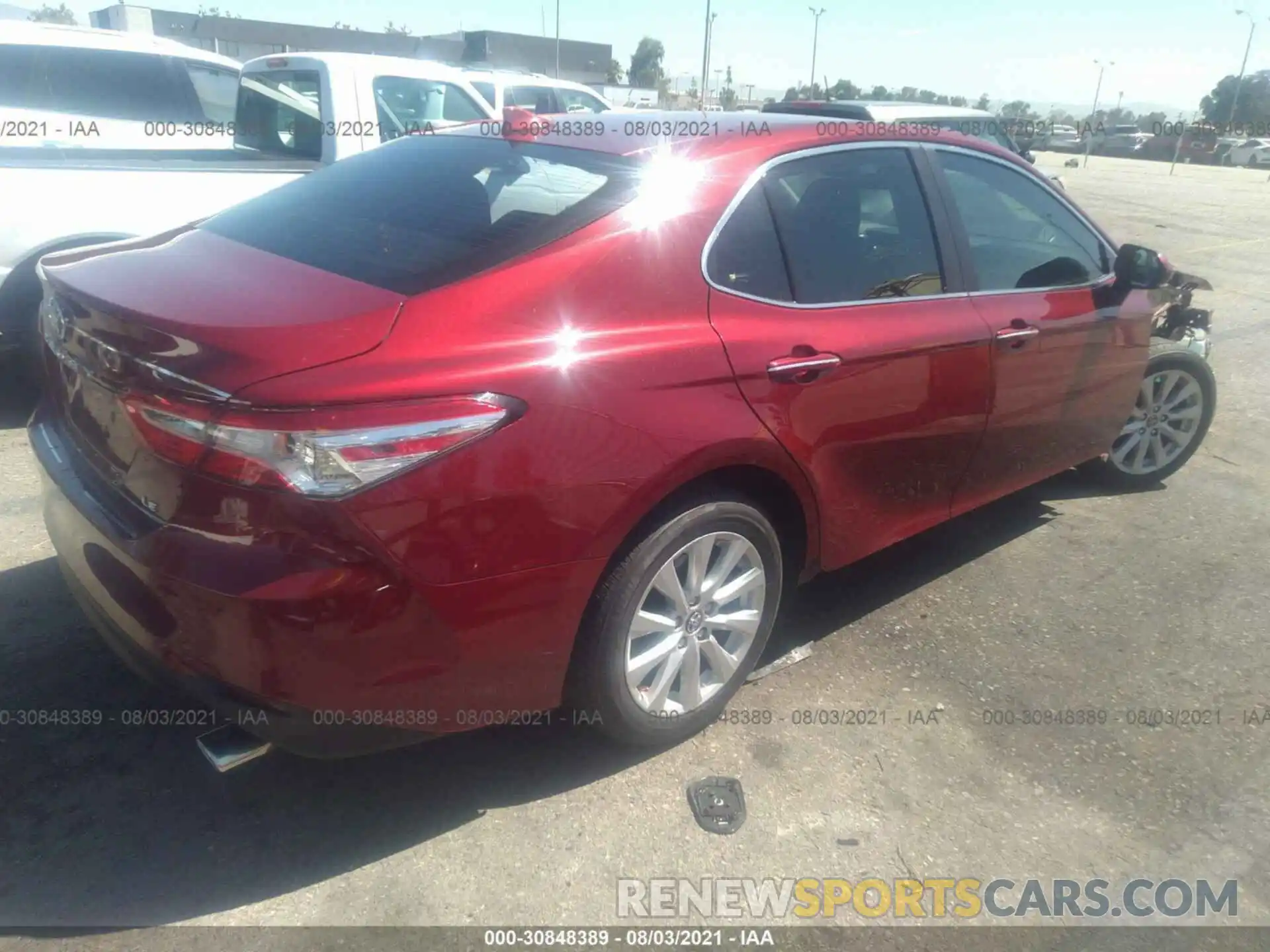 4 Photograph of a damaged car 4T1B11HK1KU699549 TOYOTA CAMRY 2019