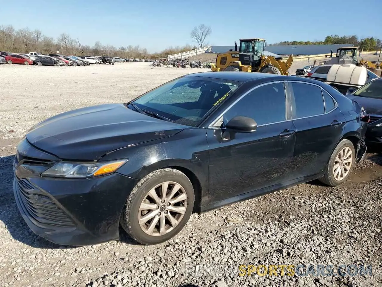 1 Photograph of a damaged car 4T1B11HK1KU701526 TOYOTA CAMRY 2019