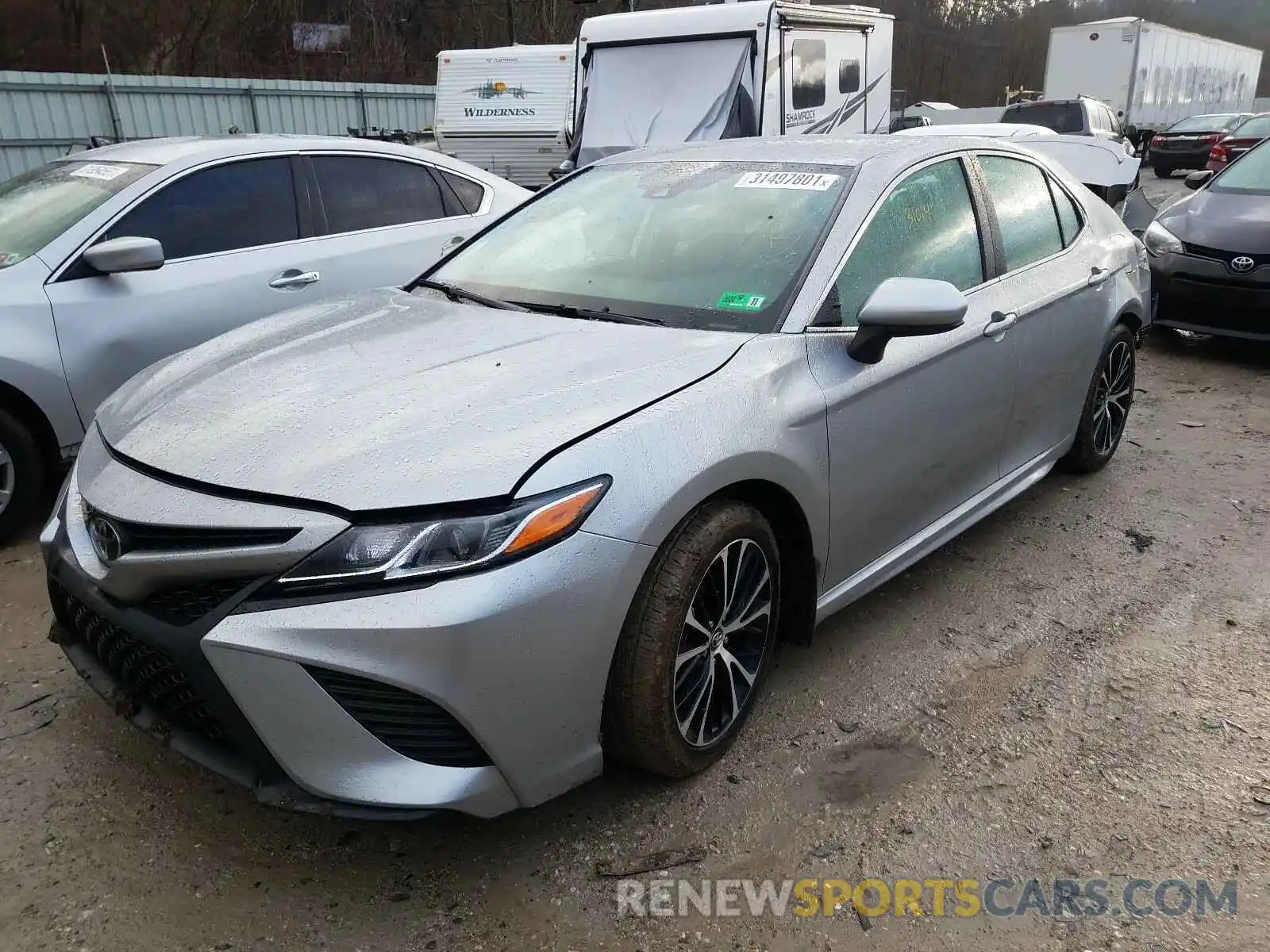 2 Photograph of a damaged car 4T1B11HK1KU701607 TOYOTA CAMRY 2019