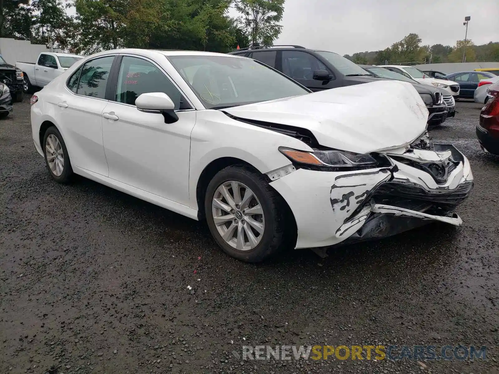 1 Photograph of a damaged car 4T1B11HK1KU707116 TOYOTA CAMRY 2019