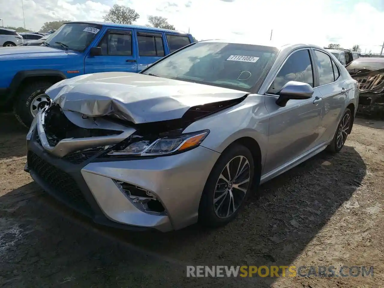 1 Photograph of a damaged car 4T1B11HK1KU709920 TOYOTA CAMRY 2019