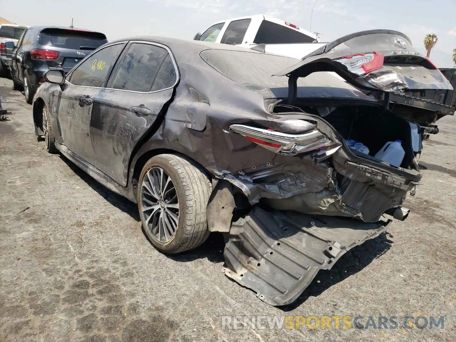 3 Photograph of a damaged car 4T1B11HK1KU713546 TOYOTA CAMRY 2019