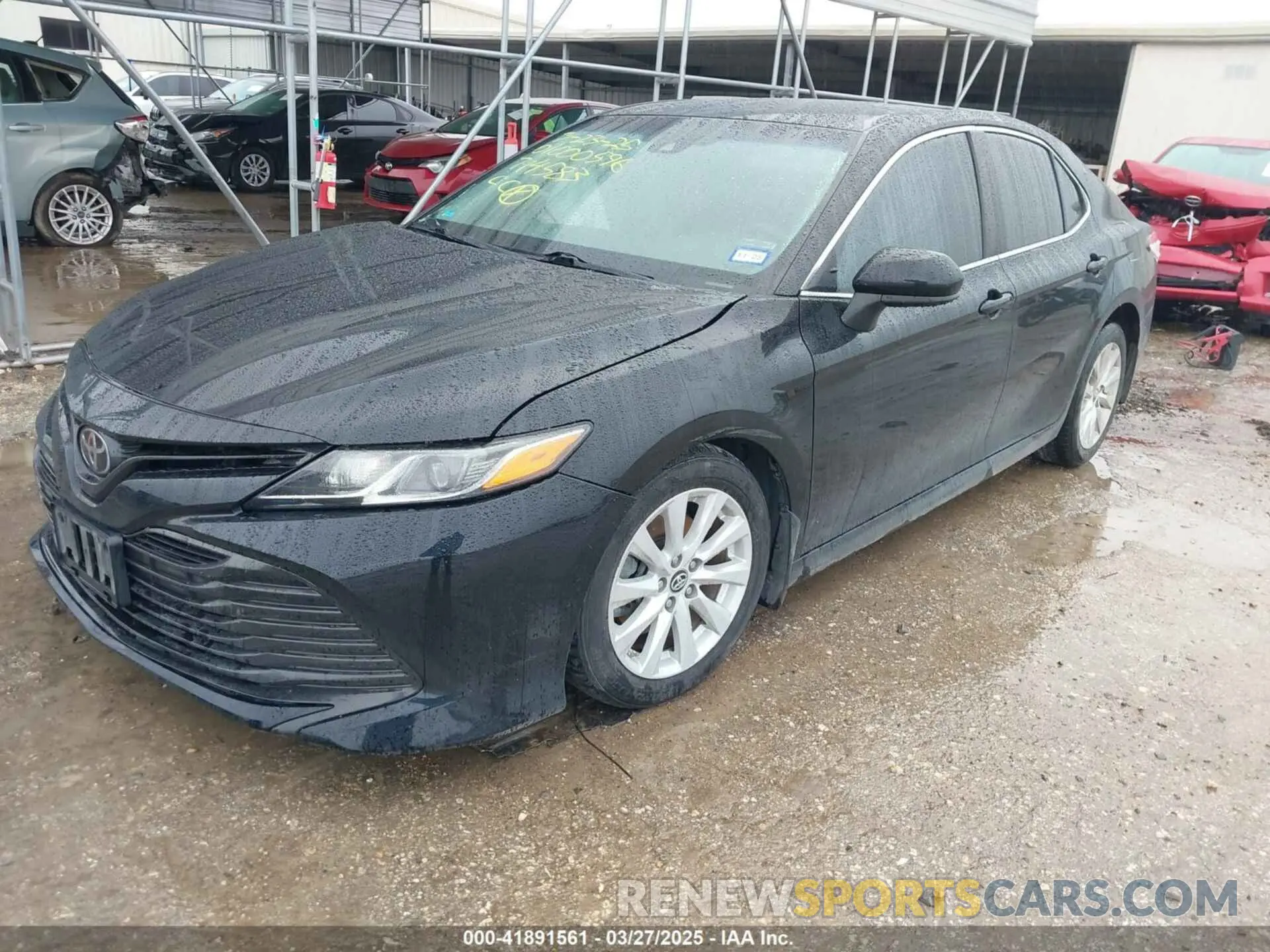 2 Photograph of a damaged car 4T1B11HK1KU714583 TOYOTA CAMRY 2019