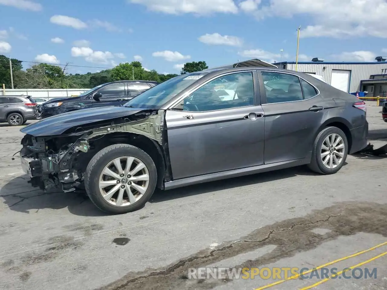 1 Photograph of a damaged car 4T1B11HK1KU714857 TOYOTA CAMRY 2019