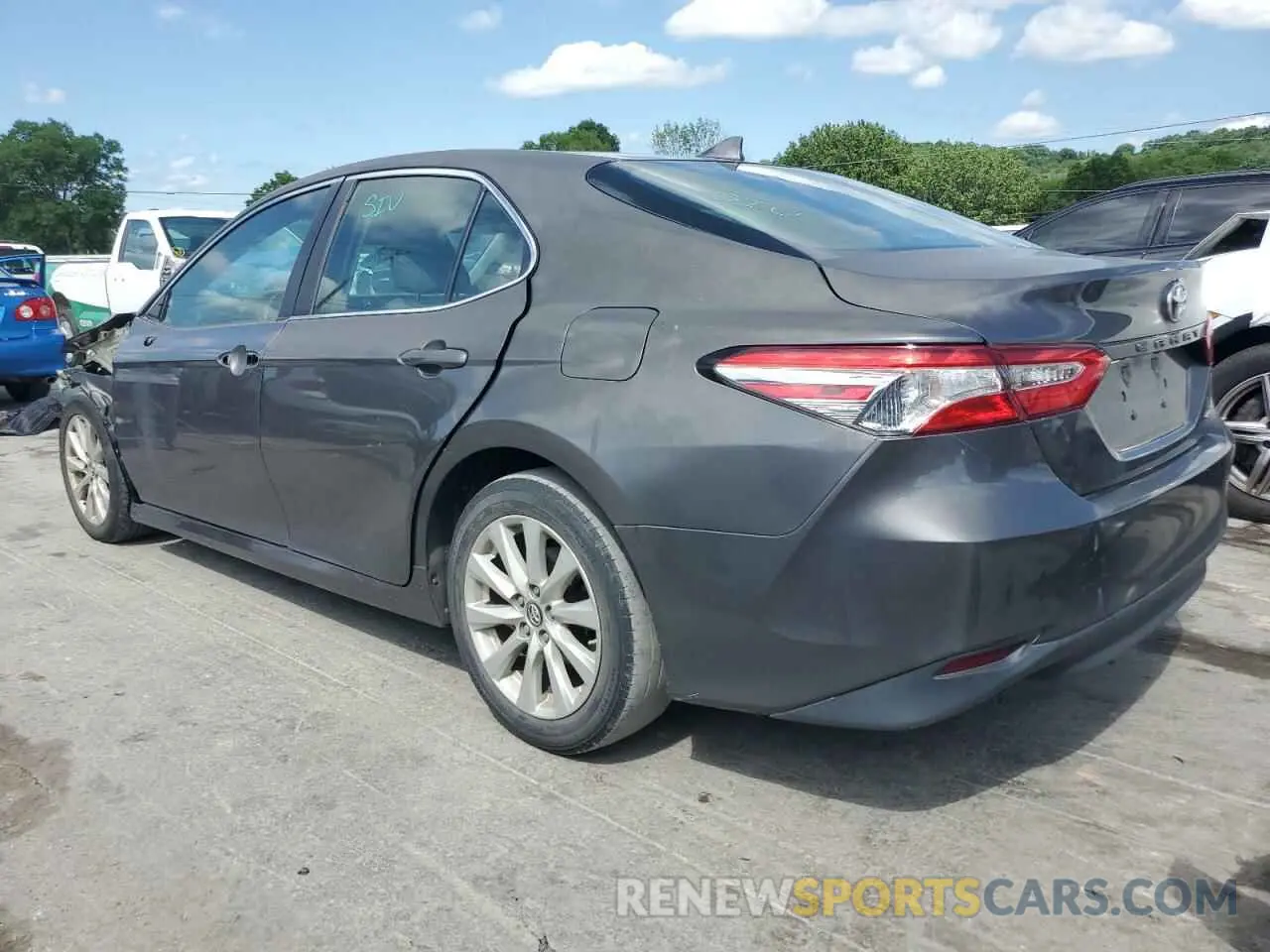 2 Photograph of a damaged car 4T1B11HK1KU714857 TOYOTA CAMRY 2019