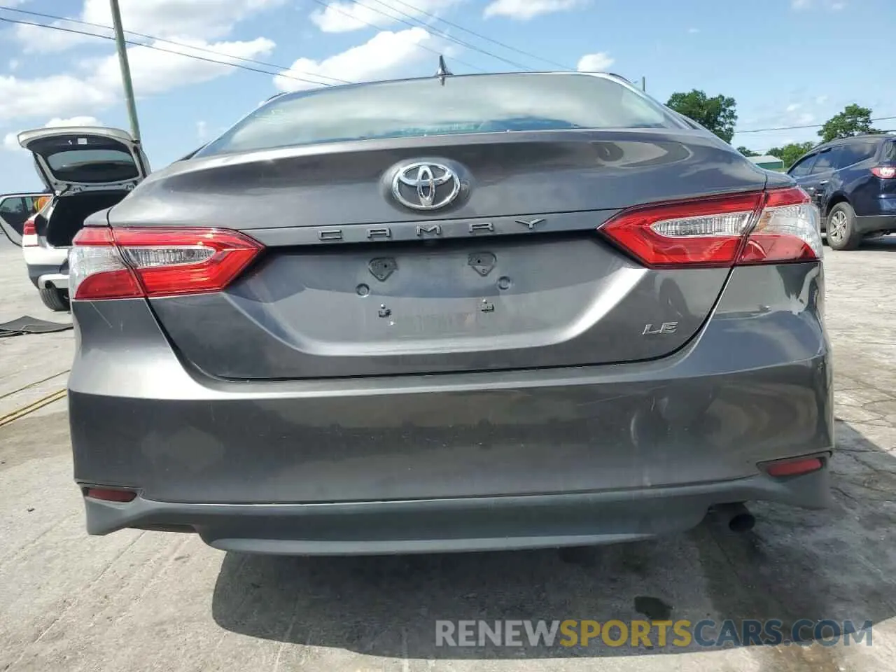 6 Photograph of a damaged car 4T1B11HK1KU714857 TOYOTA CAMRY 2019