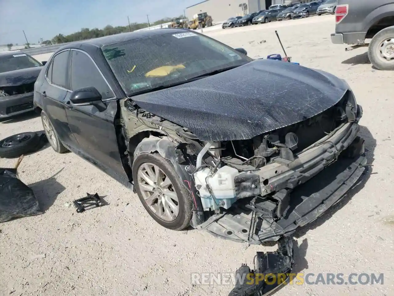 1 Photograph of a damaged car 4T1B11HK1KU715281 TOYOTA CAMRY 2019