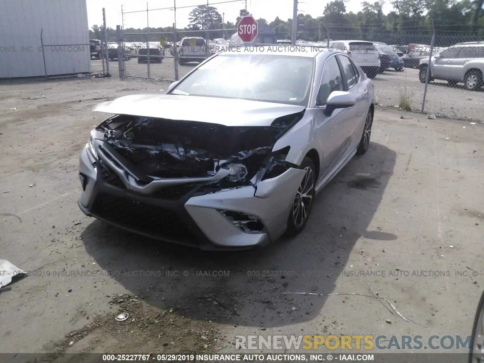 2 Photograph of a damaged car 4T1B11HK1KU721405 TOYOTA CAMRY 2019