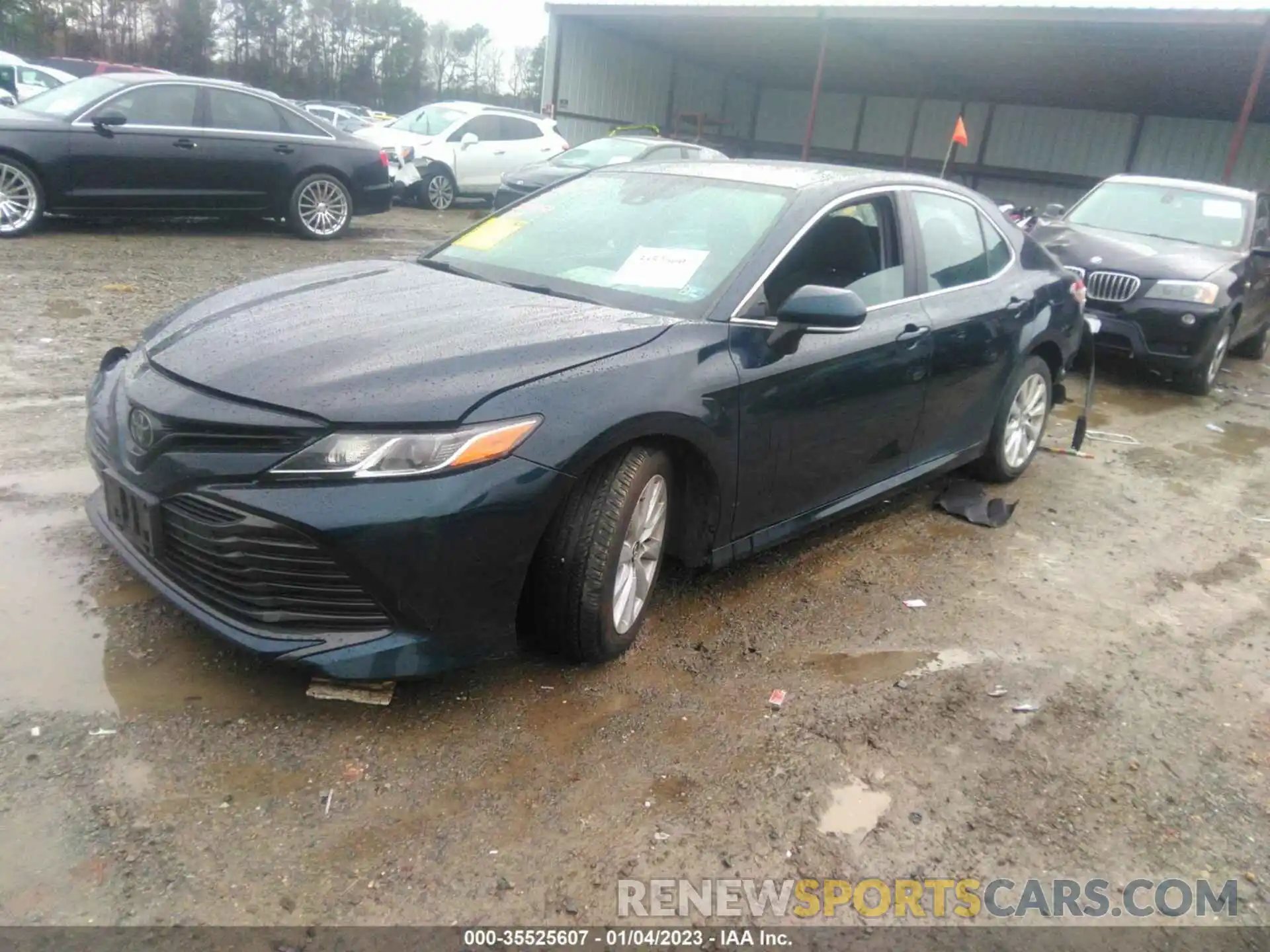 2 Photograph of a damaged car 4T1B11HK1KU722134 TOYOTA CAMRY 2019