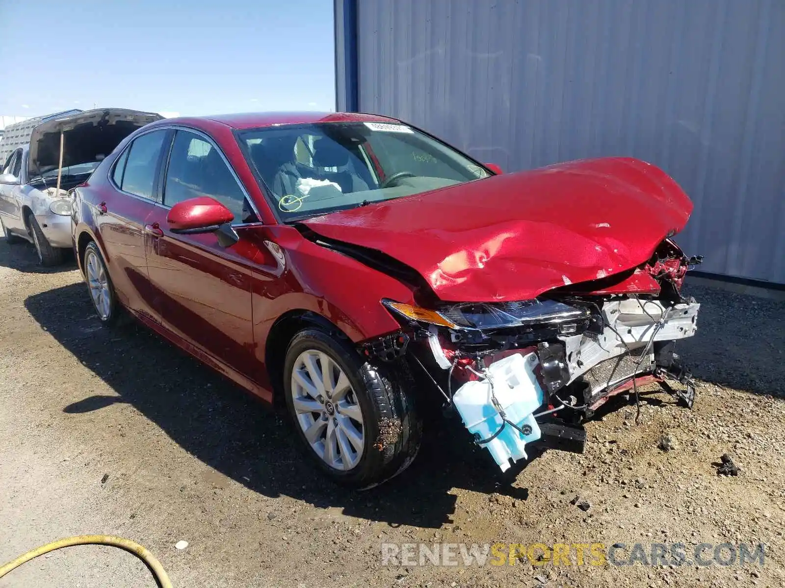 1 Photograph of a damaged car 4T1B11HK1KU726152 TOYOTA CAMRY 2019