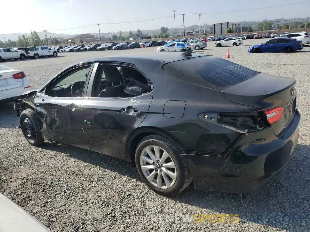 2 Photograph of a damaged car 4T1B11HK1KU728676 TOYOTA CAMRY 2019