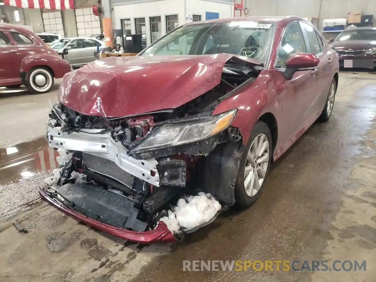 2 Photograph of a damaged car 4T1B11HK1KU729438 TOYOTA CAMRY 2019