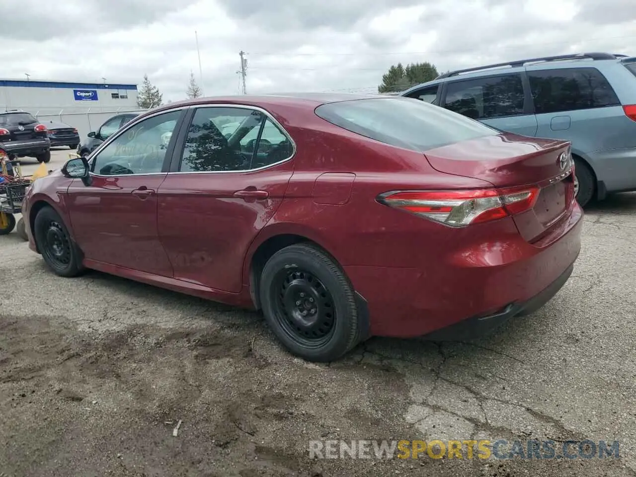 2 Photograph of a damaged car 4T1B11HK1KU730489 TOYOTA CAMRY 2019