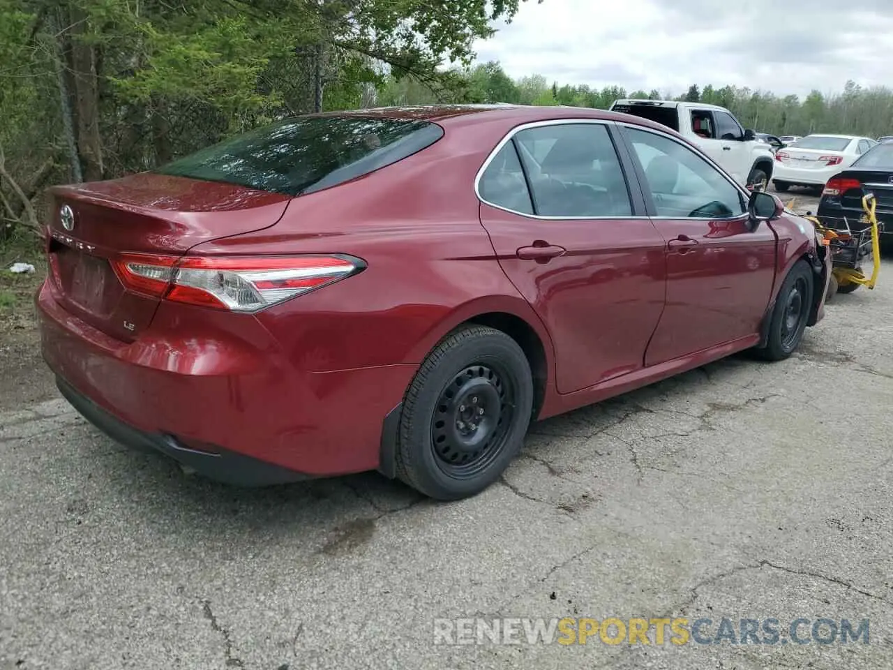 3 Photograph of a damaged car 4T1B11HK1KU730489 TOYOTA CAMRY 2019