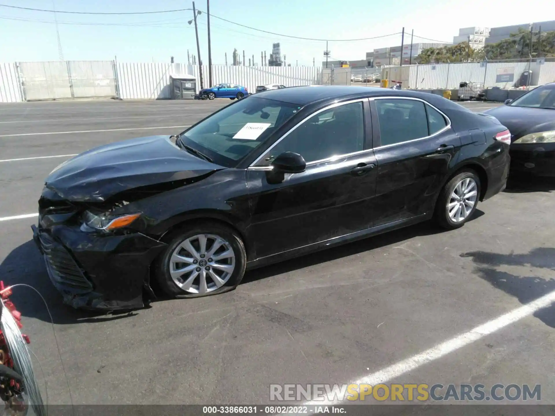 2 Photograph of a damaged car 4T1B11HK1KU731643 TOYOTA CAMRY 2019