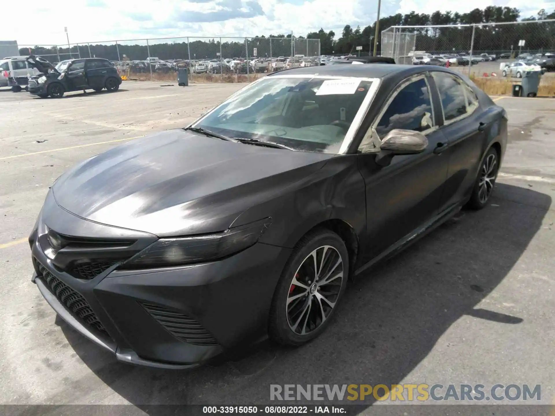 2 Photograph of a damaged car 4T1B11HK1KU737989 TOYOTA CAMRY 2019