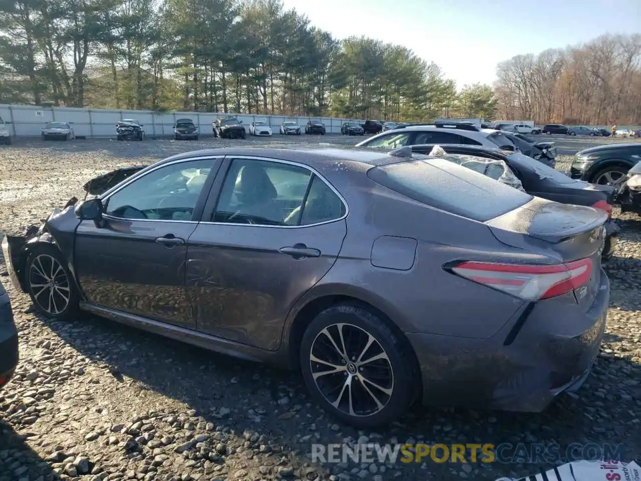 2 Photograph of a damaged car 4T1B11HK1KU743405 TOYOTA CAMRY 2019