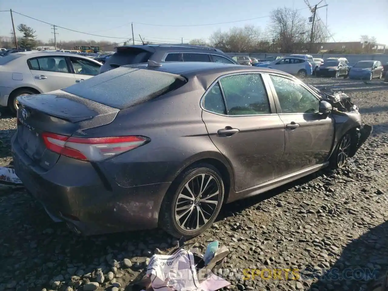 3 Photograph of a damaged car 4T1B11HK1KU743405 TOYOTA CAMRY 2019