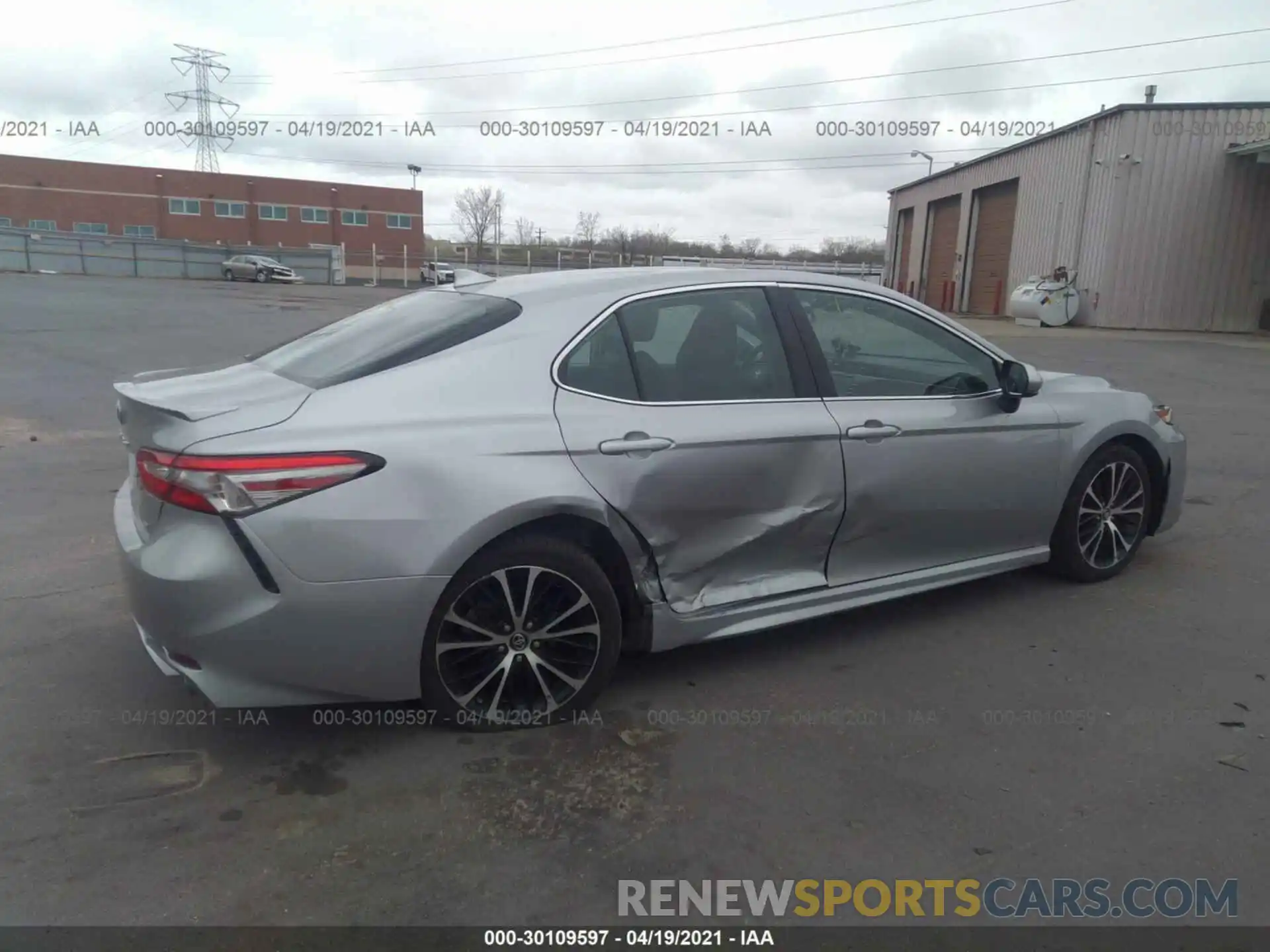 6 Photograph of a damaged car 4T1B11HK1KU743839 TOYOTA CAMRY 2019