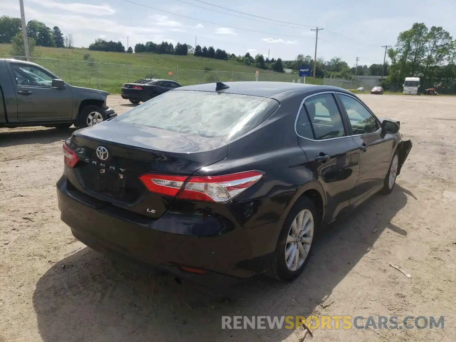 4 Photograph of a damaged car 4T1B11HK1KU745686 TOYOTA CAMRY 2019