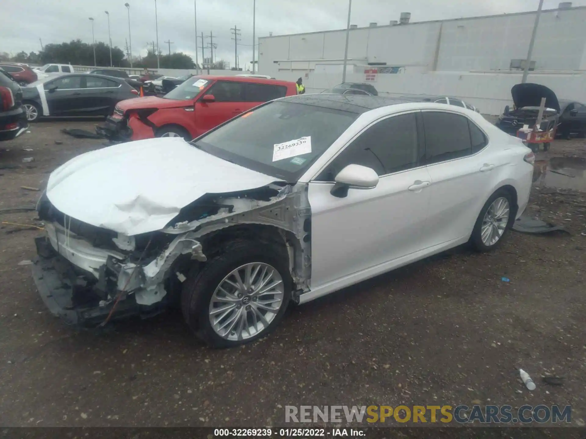 2 Photograph of a damaged car 4T1B11HK1KU749317 TOYOTA CAMRY 2019