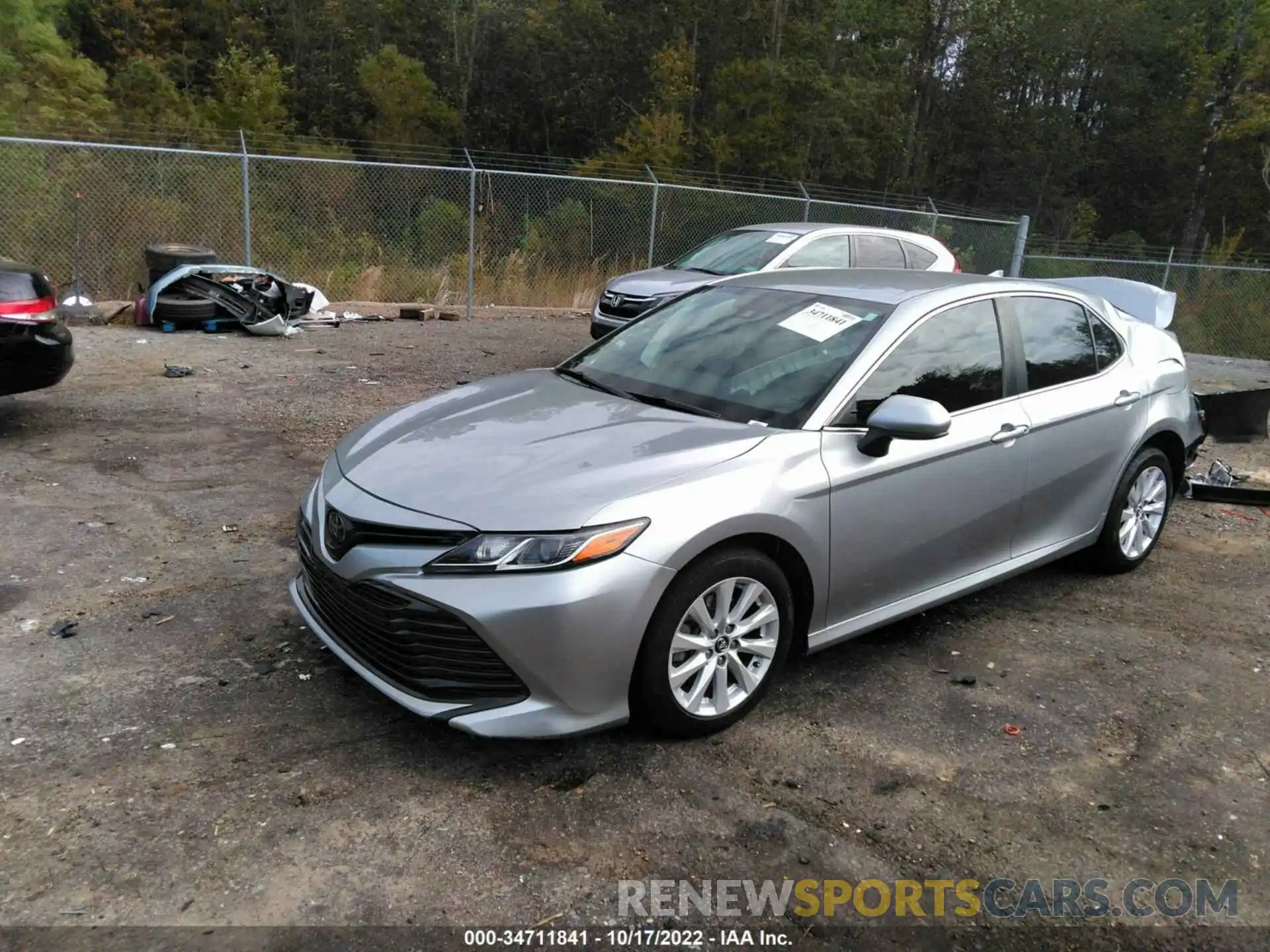 2 Photograph of a damaged car 4T1B11HK1KU751956 TOYOTA CAMRY 2019