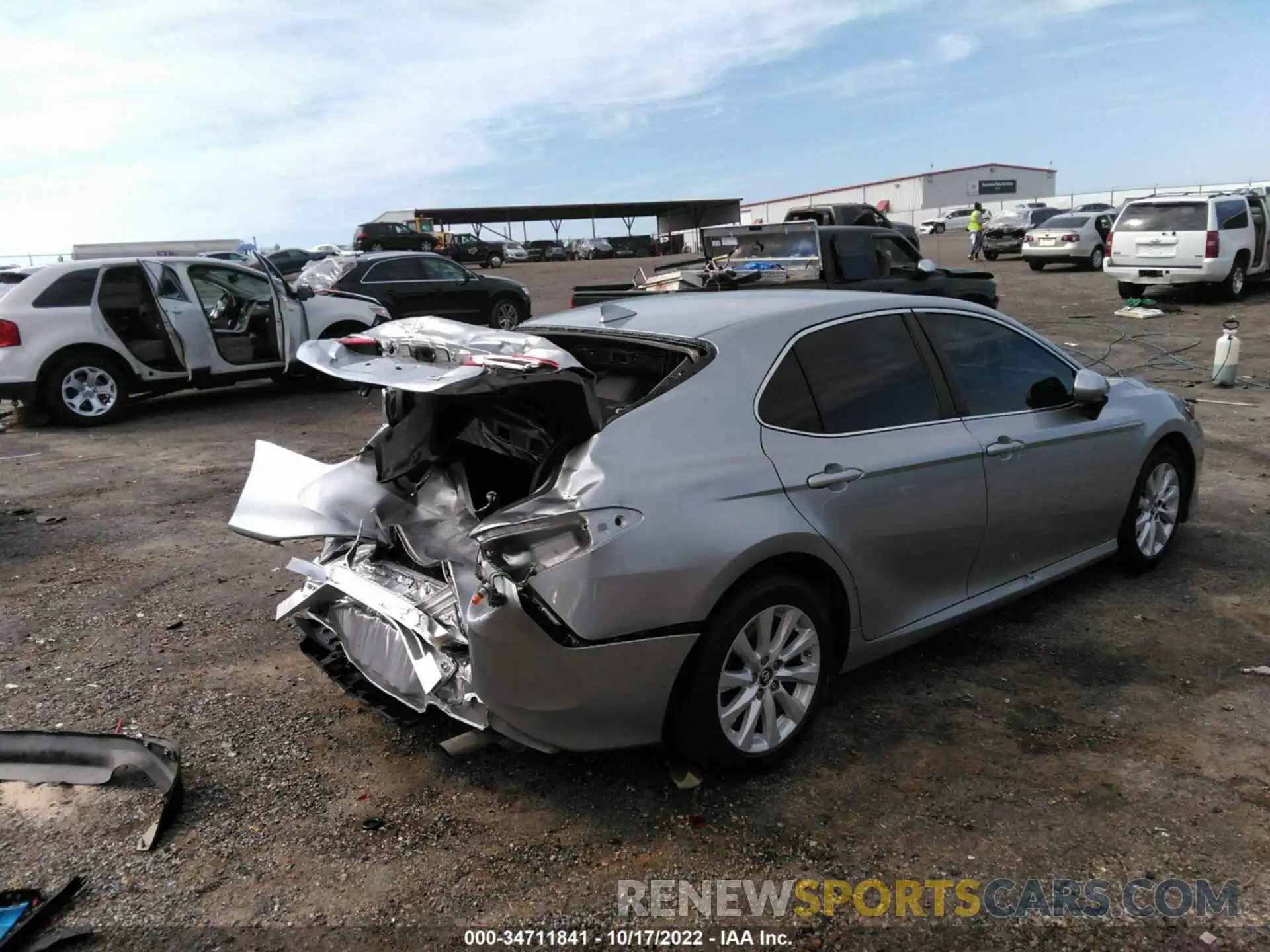 4 Photograph of a damaged car 4T1B11HK1KU751956 TOYOTA CAMRY 2019