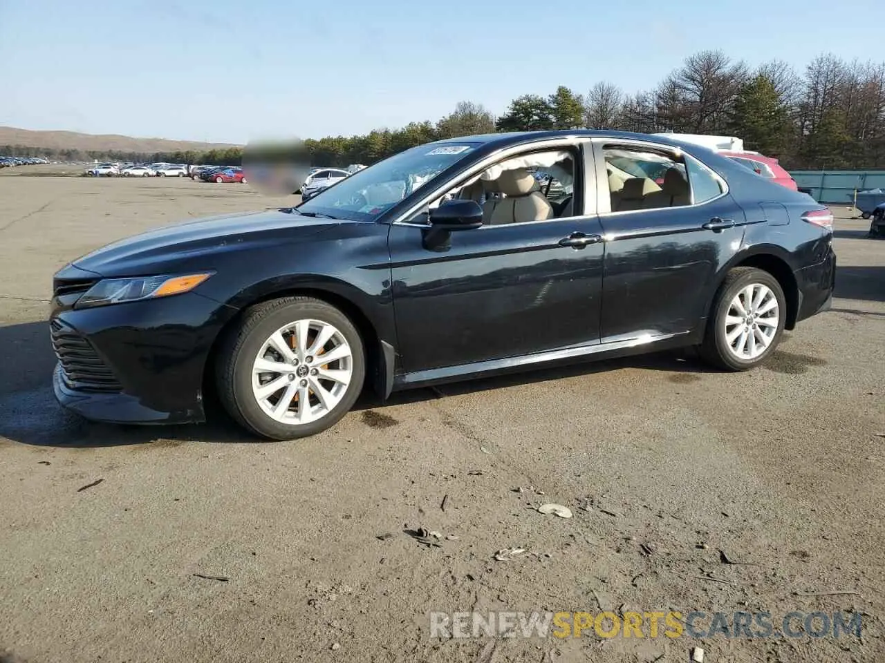 1 Photograph of a damaged car 4T1B11HK1KU755554 TOYOTA CAMRY 2019