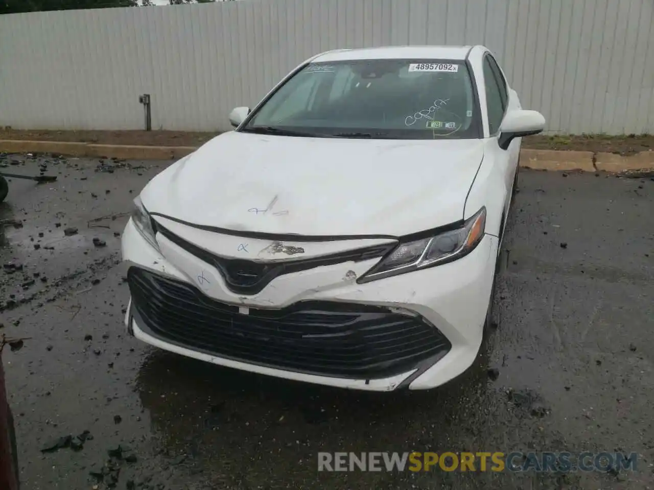 9 Photograph of a damaged car 4T1B11HK1KU757515 TOYOTA CAMRY 2019