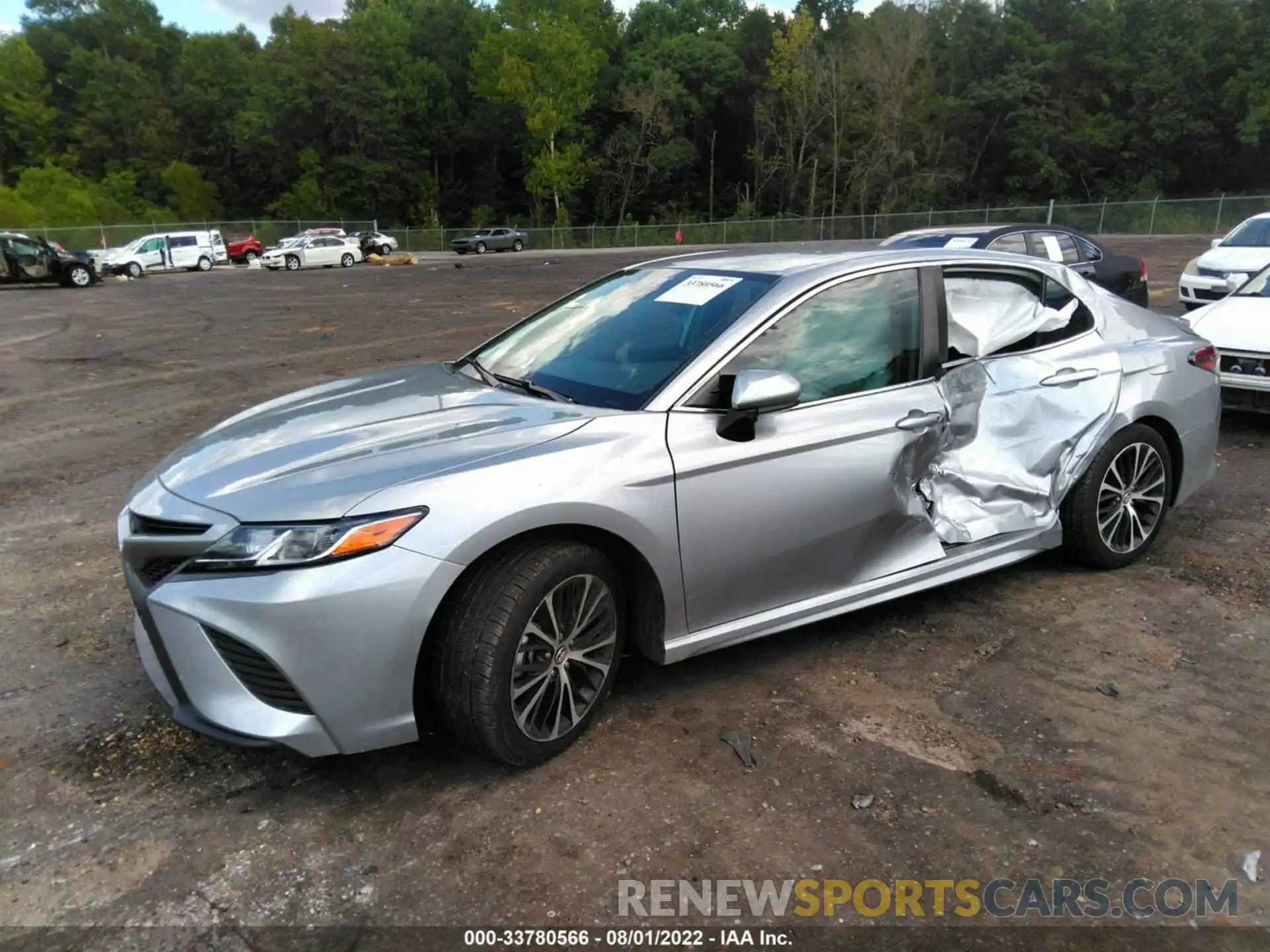 2 Photograph of a damaged car 4T1B11HK1KU764609 TOYOTA CAMRY 2019