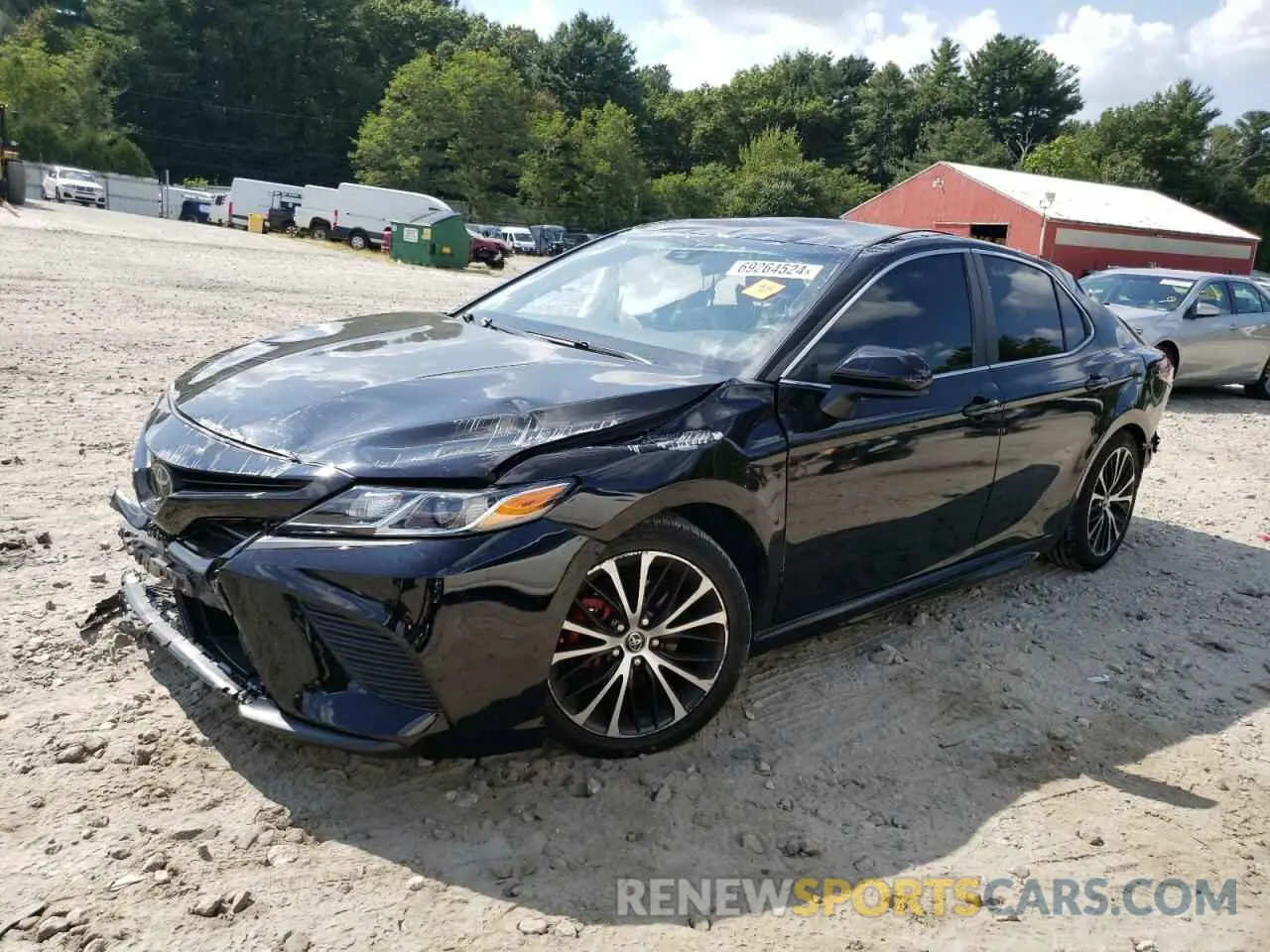 1 Photograph of a damaged car 4T1B11HK1KU767543 TOYOTA CAMRY 2019