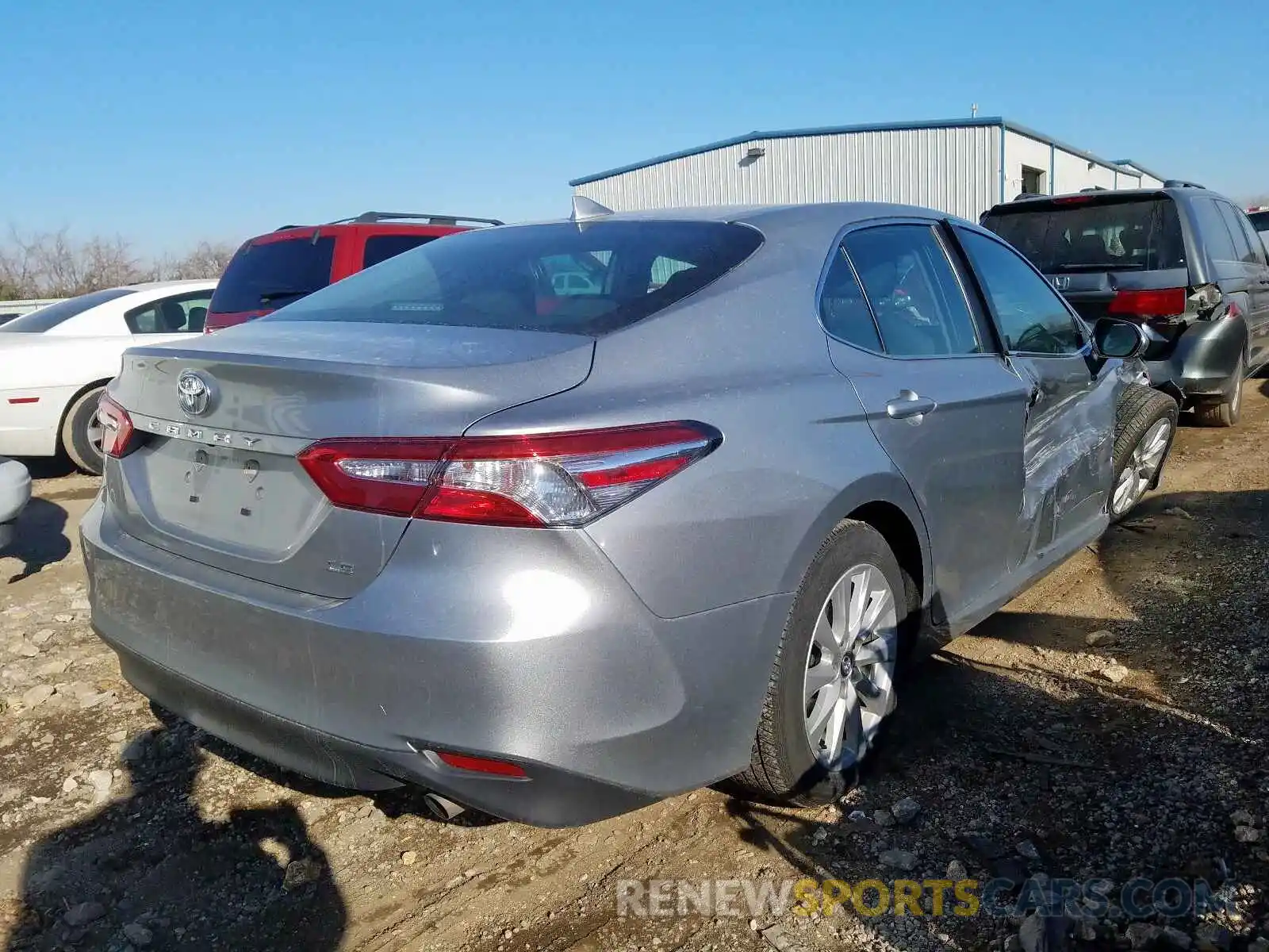 4 Photograph of a damaged car 4T1B11HK1KU772001 TOYOTA CAMRY 2019