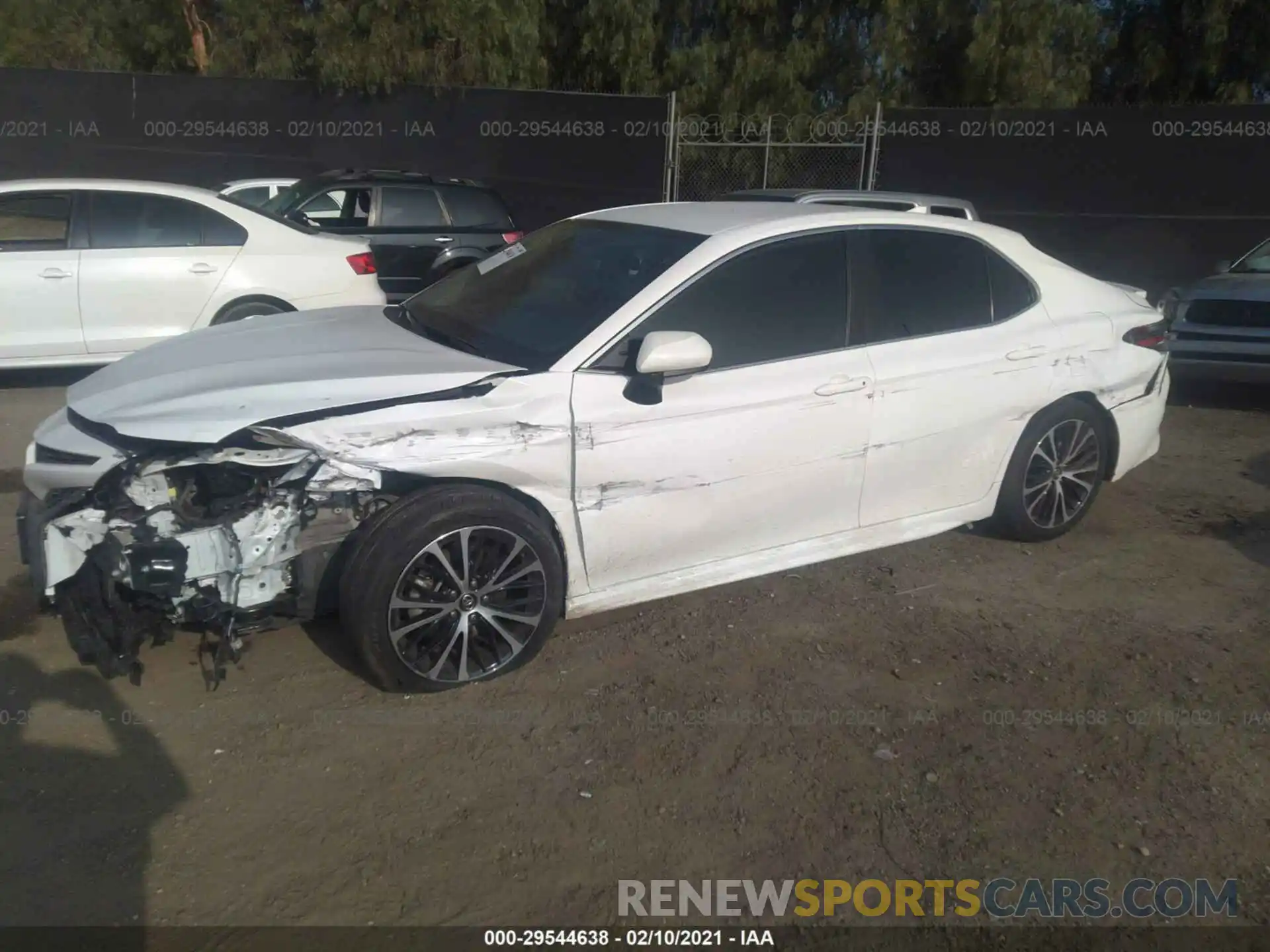 2 Photograph of a damaged car 4T1B11HK1KU773715 TOYOTA CAMRY 2019