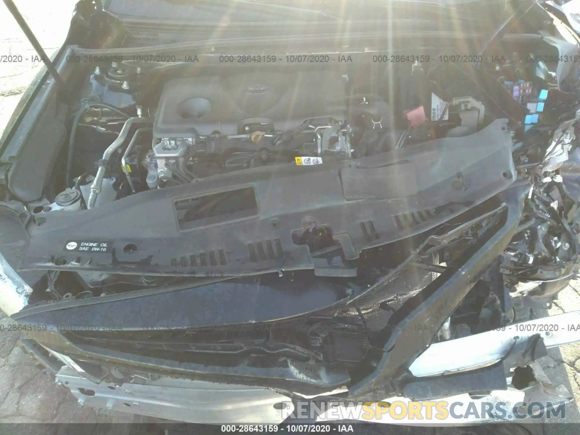 10 Photograph of a damaged car 4T1B11HK1KU776520 TOYOTA CAMRY 2019