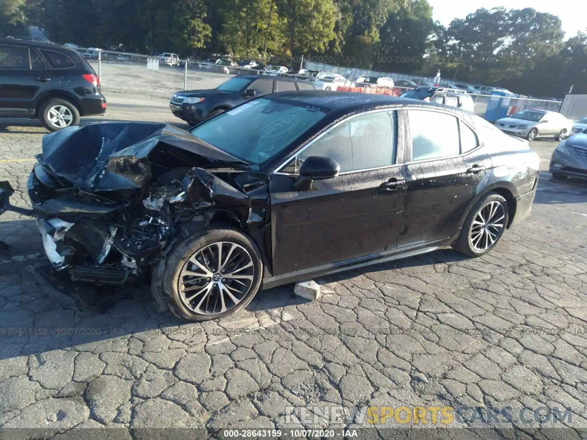 2 Photograph of a damaged car 4T1B11HK1KU776520 TOYOTA CAMRY 2019