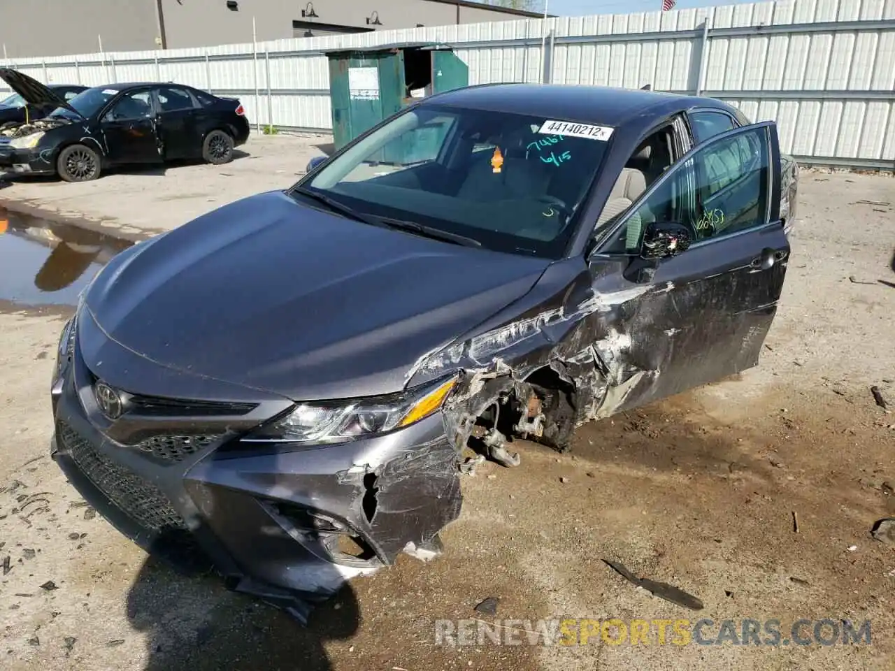 2 Photograph of a damaged car 4T1B11HK1KU787467 TOYOTA CAMRY 2019