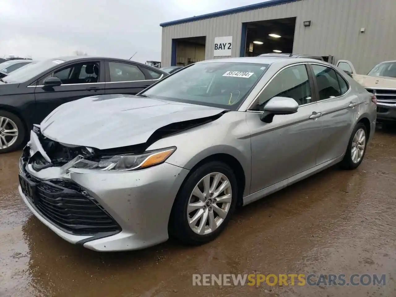 1 Photograph of a damaged car 4T1B11HK1KU791566 TOYOTA CAMRY 2019