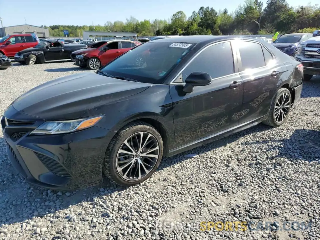 1 Photograph of a damaged car 4T1B11HK1KU793236 TOYOTA CAMRY 2019