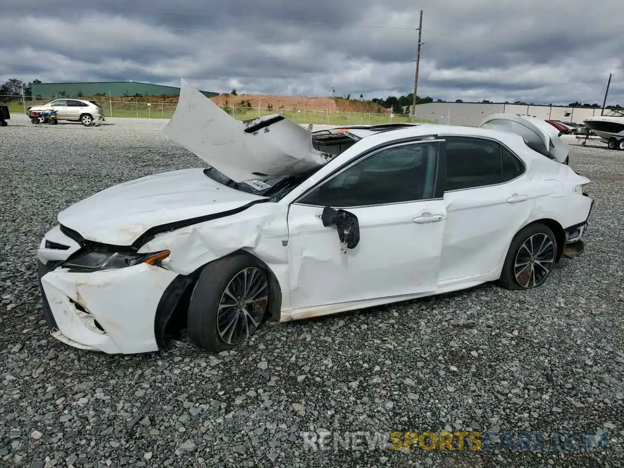 1 Photograph of a damaged car 4T1B11HK1KU796380 TOYOTA CAMRY 2019