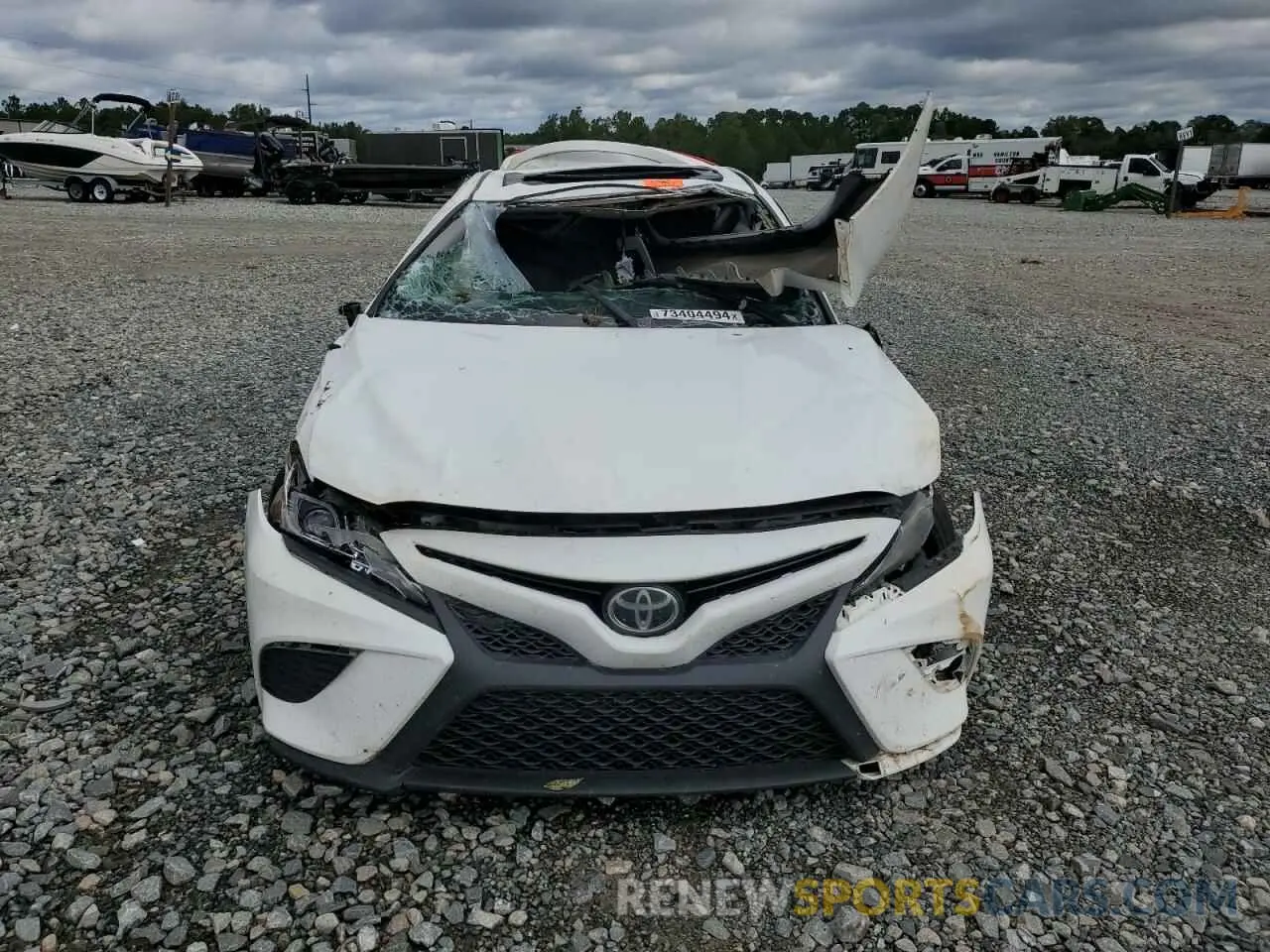 5 Photograph of a damaged car 4T1B11HK1KU796380 TOYOTA CAMRY 2019
