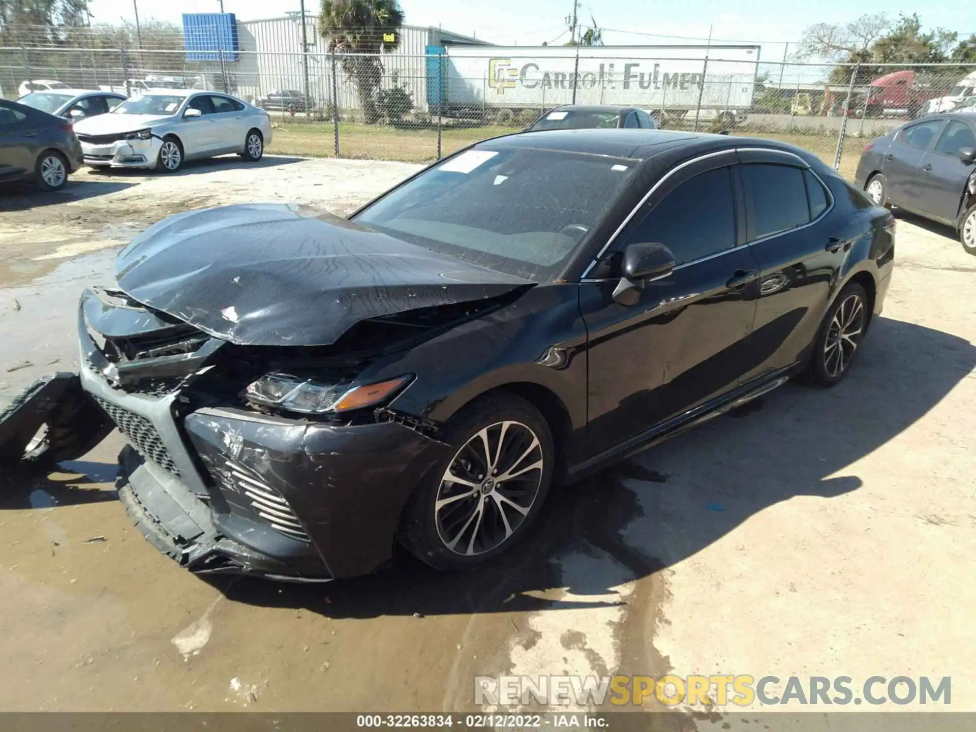 2 Photograph of a damaged car 4T1B11HK1KU796895 TOYOTA CAMRY 2019