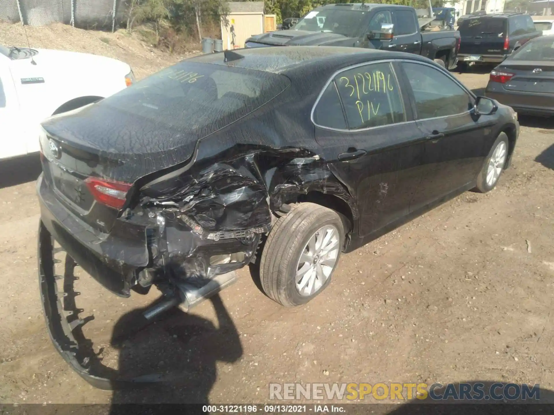 4 Photograph of a damaged car 4T1B11HK1KU801156 TOYOTA CAMRY 2019