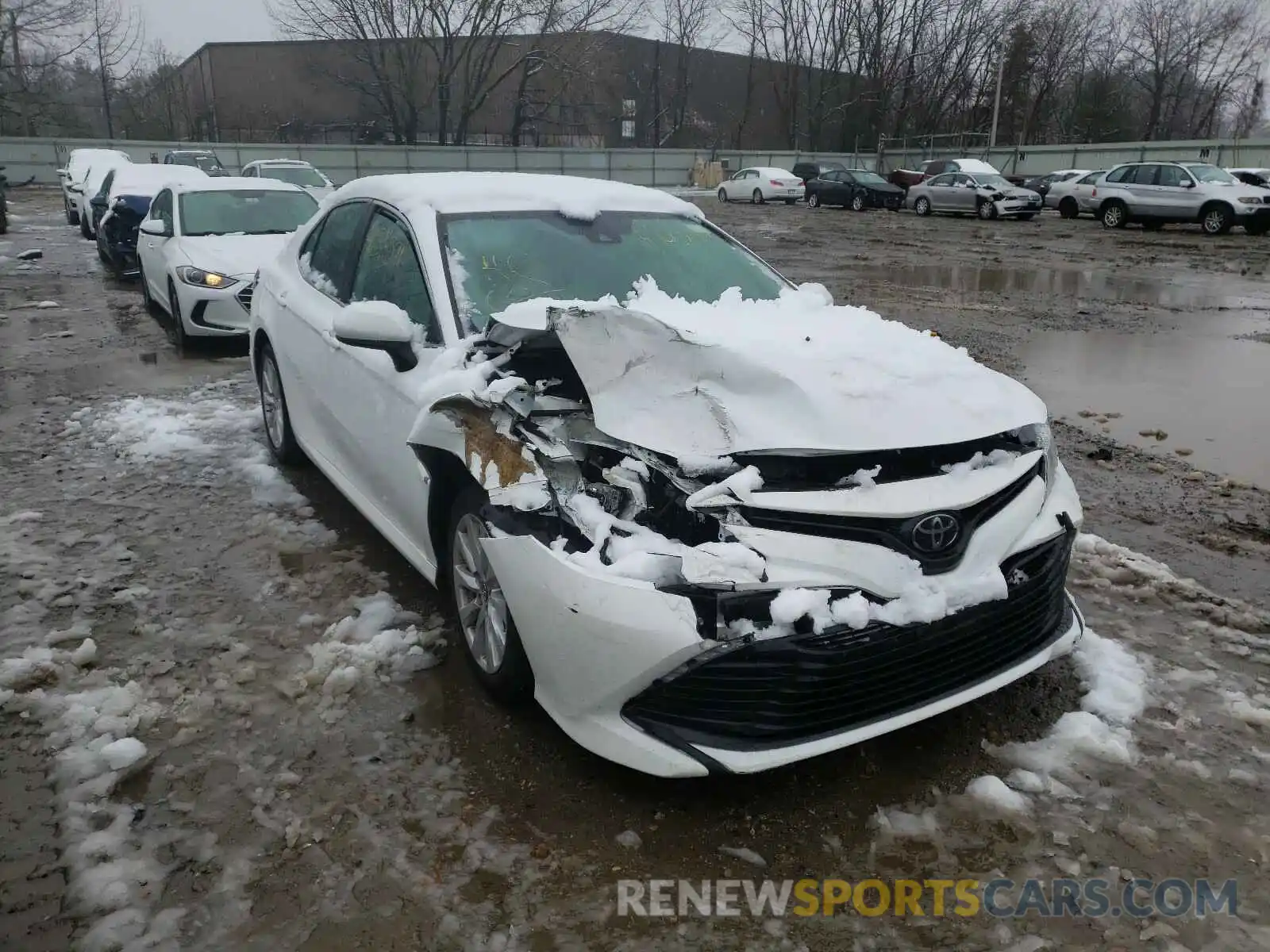 1 Photograph of a damaged car 4T1B11HK1KU801724 TOYOTA CAMRY 2019