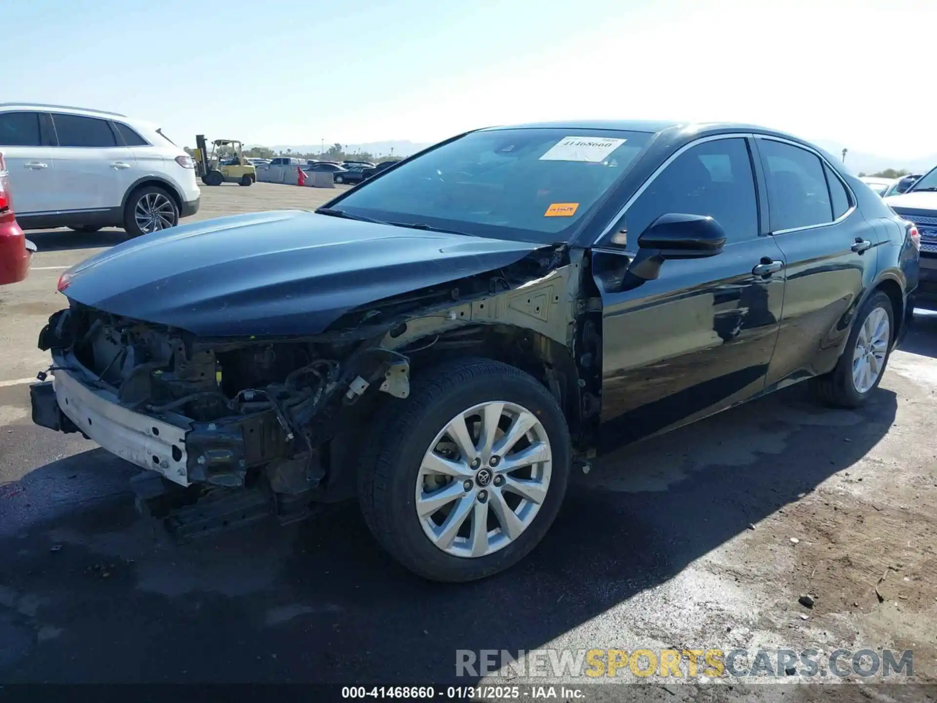 2 Photograph of a damaged car 4T1B11HK1KU803490 TOYOTA CAMRY 2019