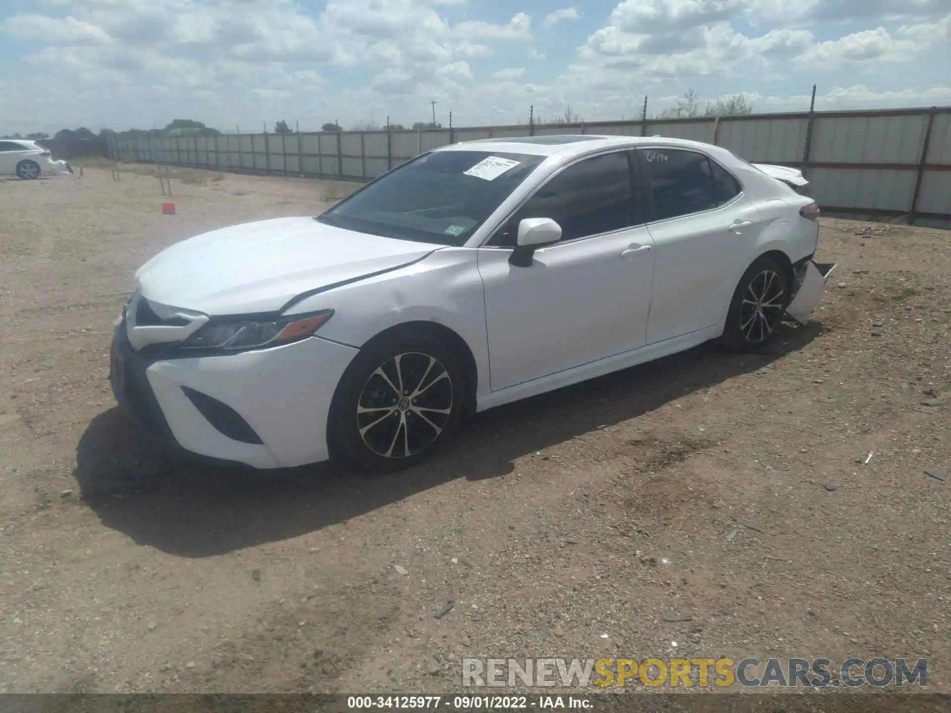 2 Photograph of a damaged car 4T1B11HK1KU806499 TOYOTA CAMRY 2019