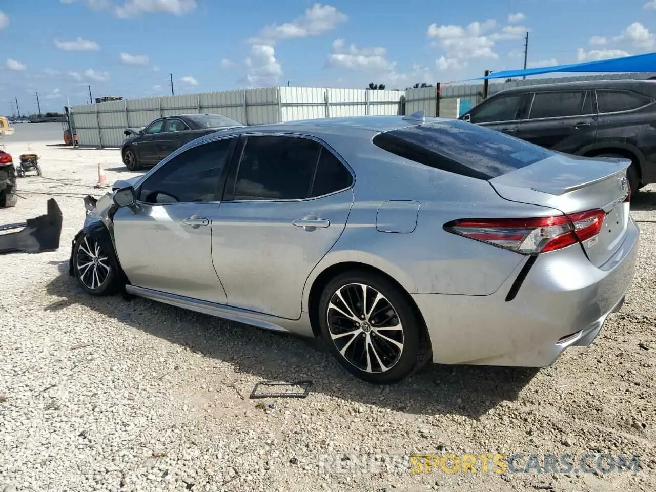 2 Photograph of a damaged car 4T1B11HK1KU809368 TOYOTA CAMRY 2019
