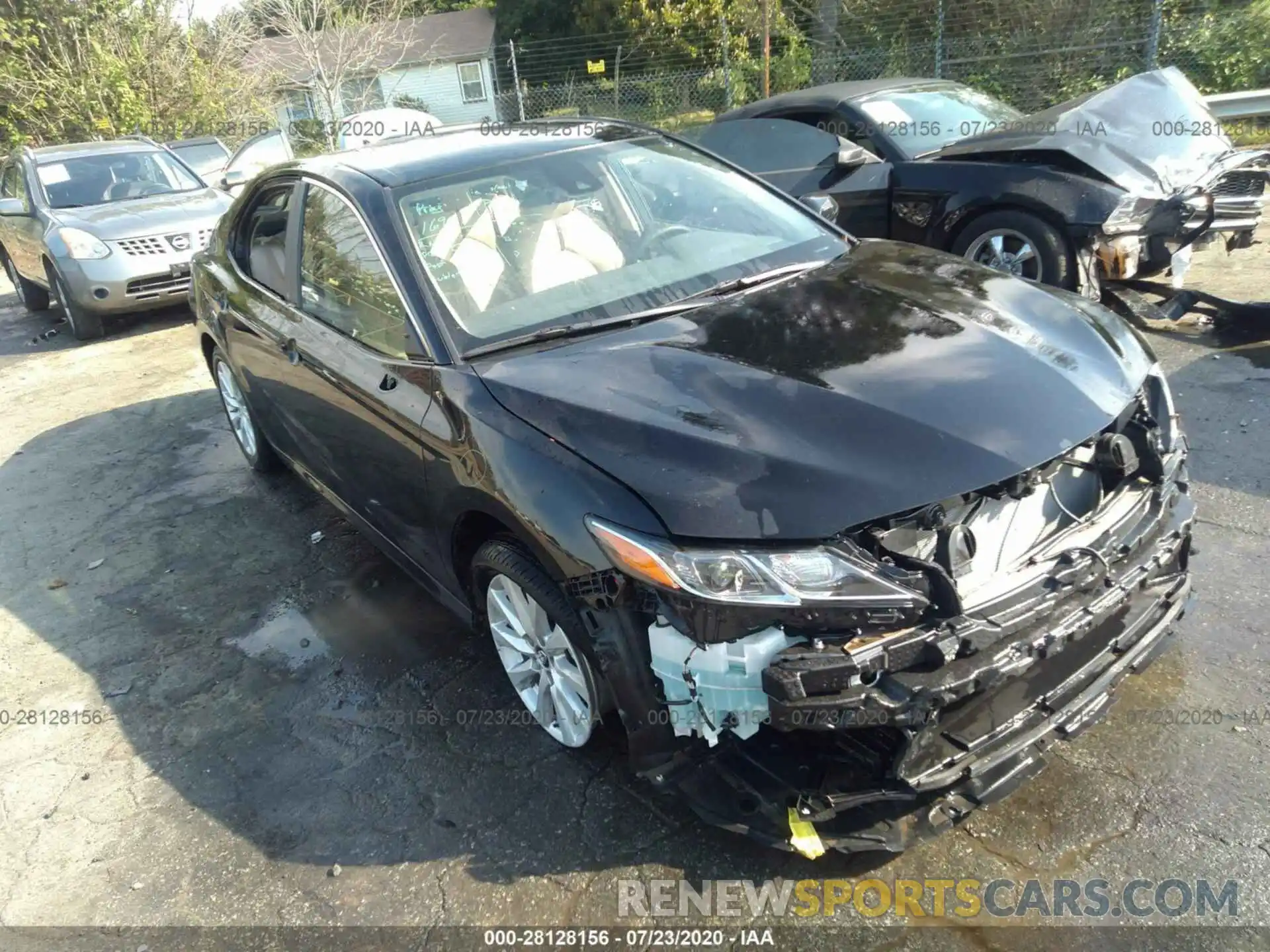 1 Photograph of a damaged car 4T1B11HK1KU812352 TOYOTA CAMRY 2019