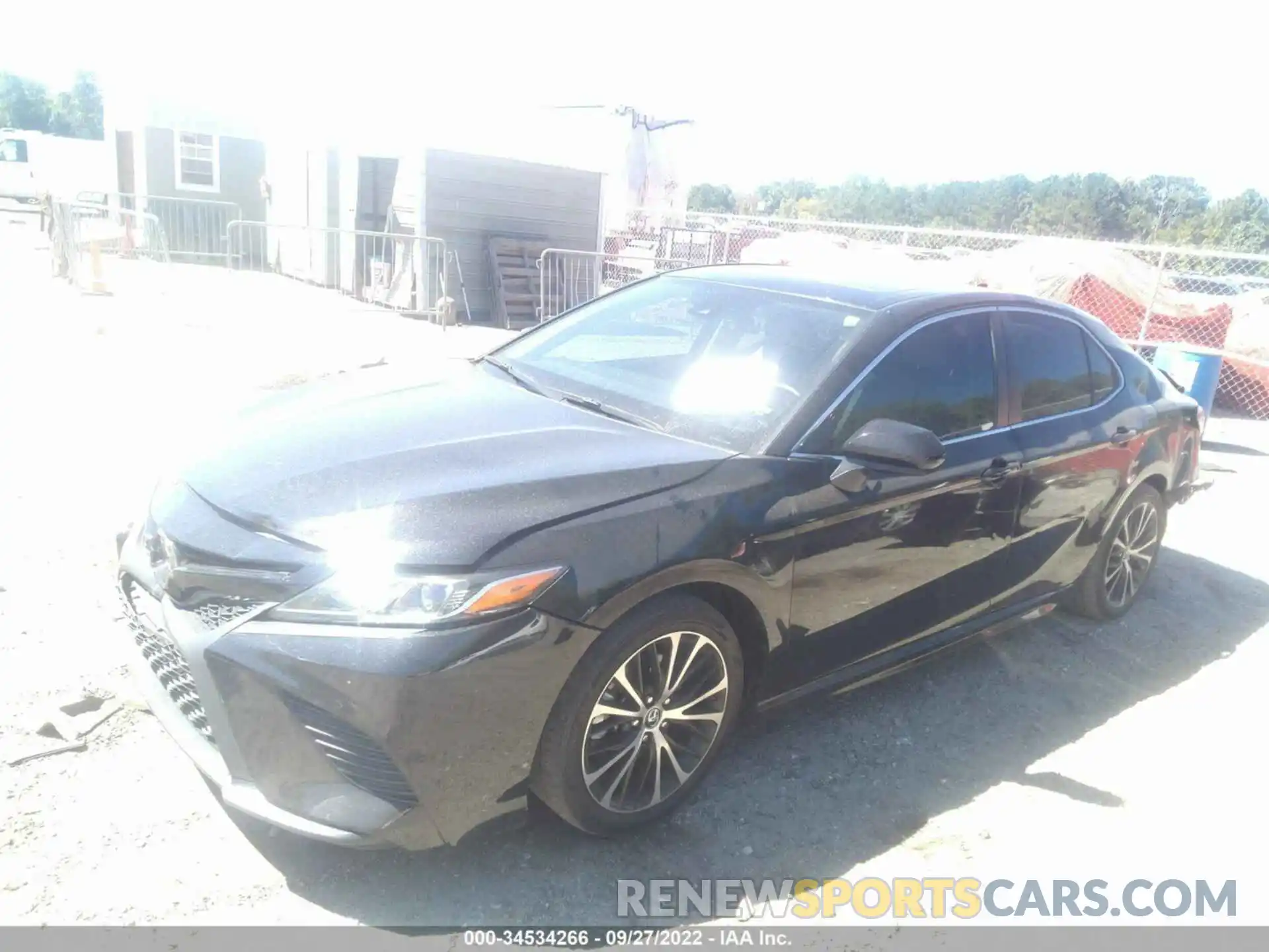 2 Photograph of a damaged car 4T1B11HK1KU812366 TOYOTA CAMRY 2019