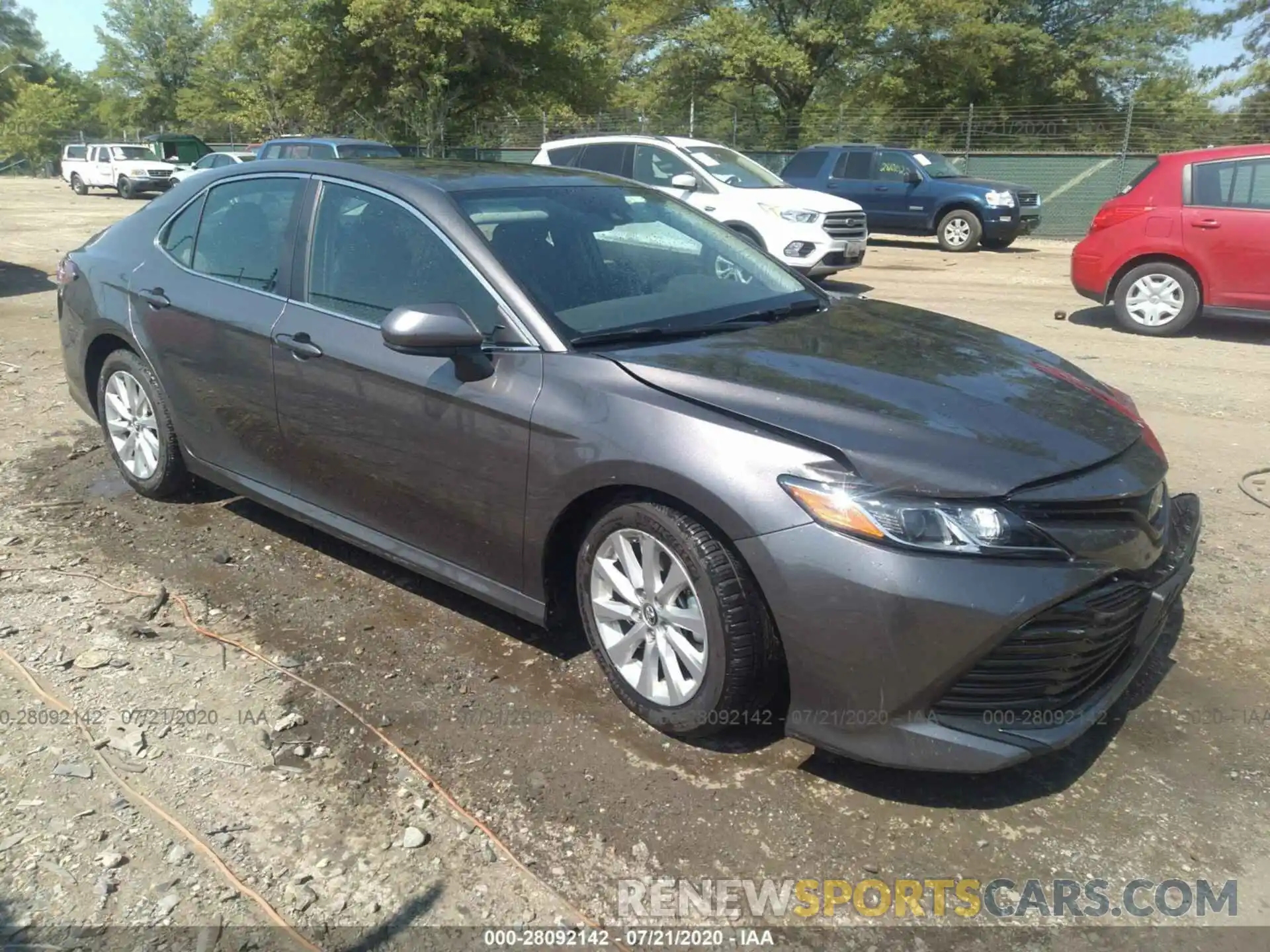 1 Photograph of a damaged car 4T1B11HK1KU812531 TOYOTA CAMRY 2019