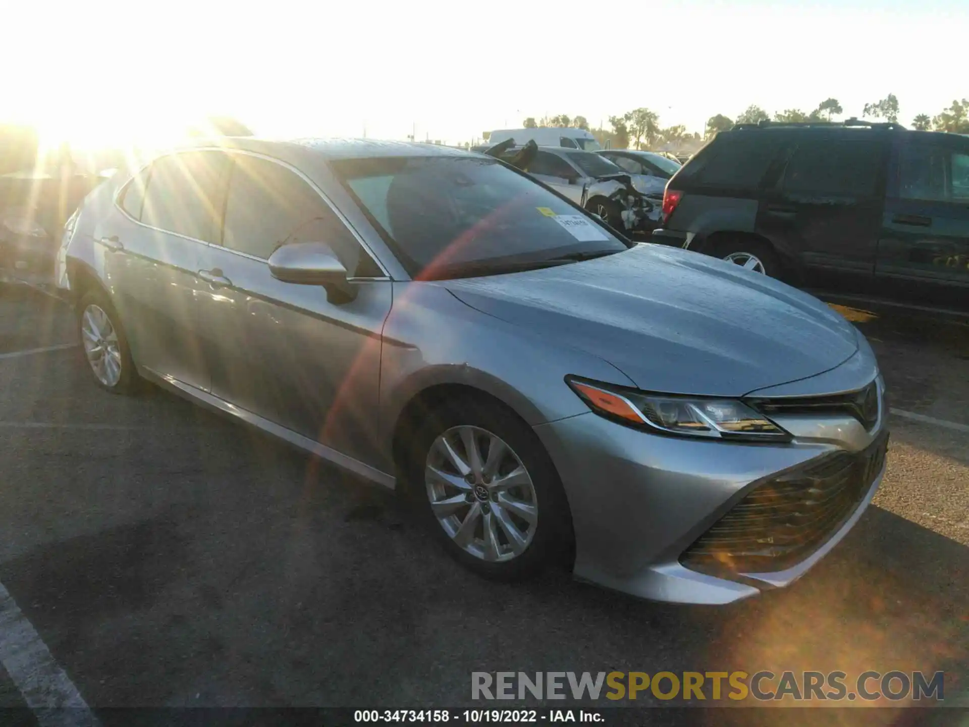 1 Photograph of a damaged car 4T1B11HK1KU816059 TOYOTA CAMRY 2019